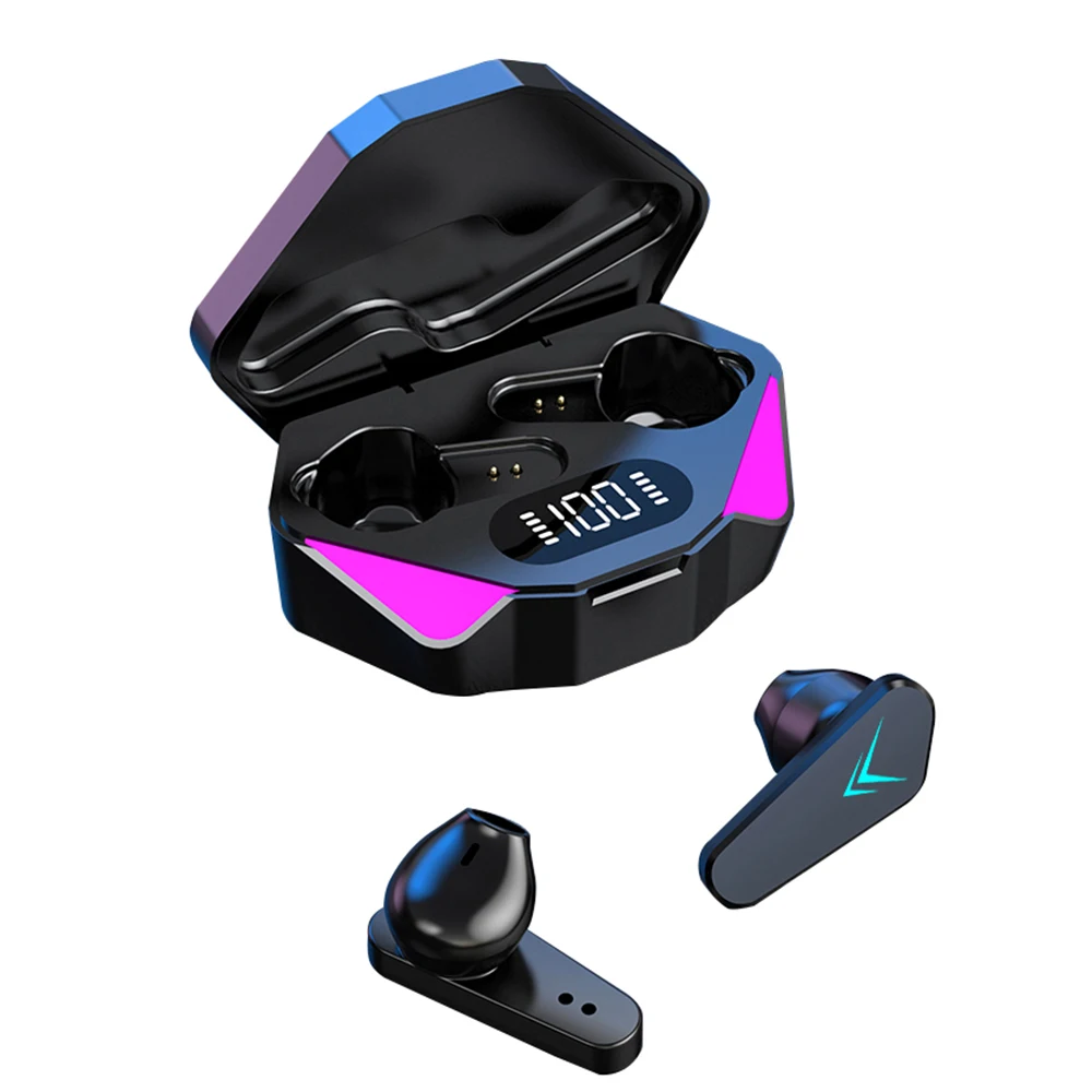 

X15 Gaming TWS Headphones Gaming Low Latency Gaming Wireless Earbuds Earphones with LED Display