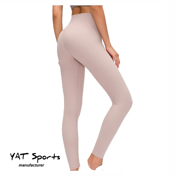 Good Stretch Quick Dry Fabrics Super Soft Skin Touch Naked Feeling Women Workout Wear Leggings