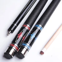 

58'' length Fury Billiard Cue with imported American maple shaft center joint colorful butt leather wrap stick billard pool cue