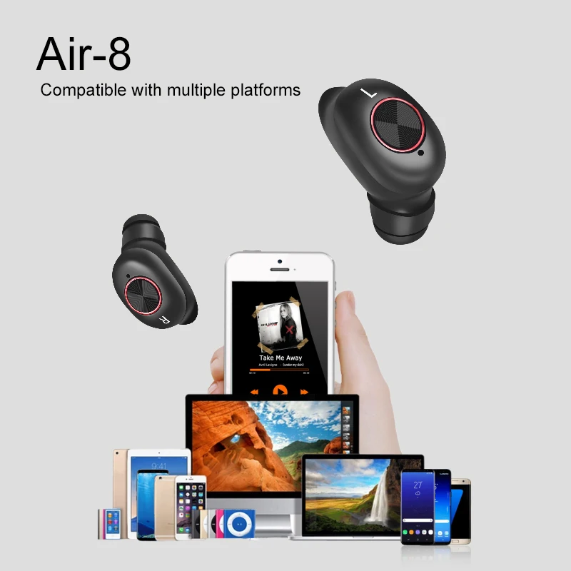Perfect Sound BT5.0 Wireless Sports Running Earphone Waterproof Wireless Earbuds - ANKUX.COM