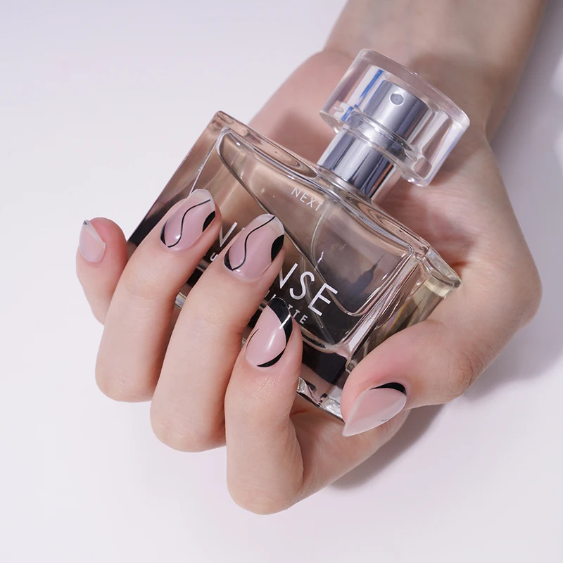 

2023 Factory Wholesale Price Daily Beauty NAIL STICKER Almond Shape Nail Art Wraps