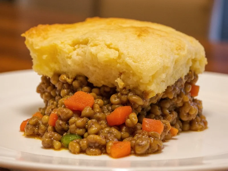 Lentil Shepherd's Pie: Hearty Vegan Comfort Food Recipe