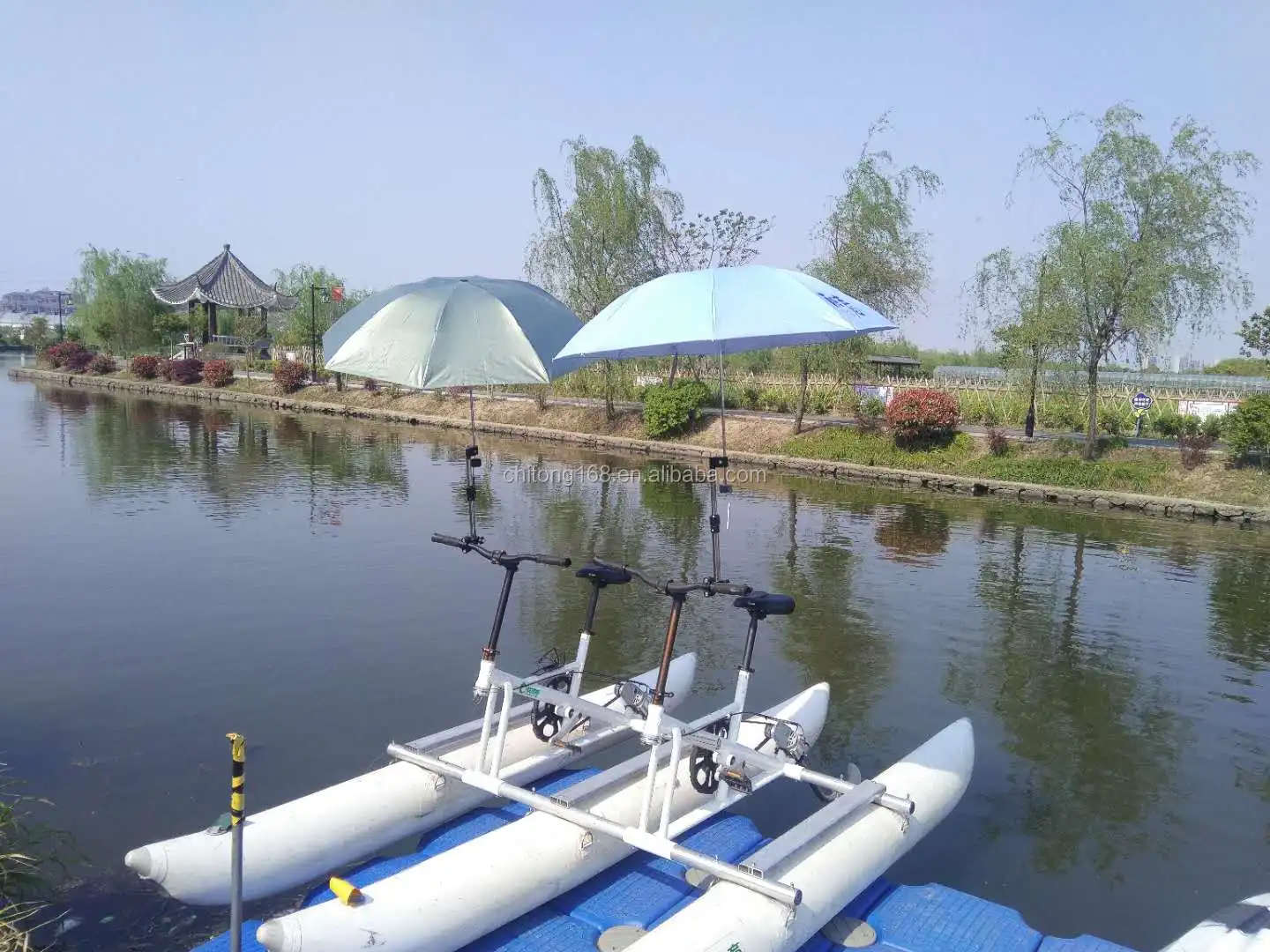 Portable Inflatable Water Pedal Bicycle Aqua Bike Cycle Bike - Buy ...