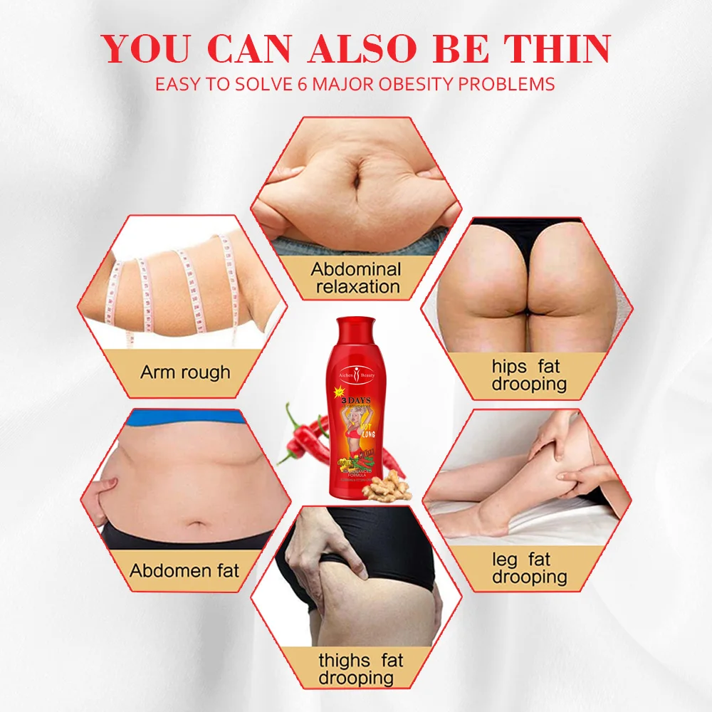 
Aichun Beauty Hot Sale Lose Weight Chili Home Use Fat Burning Stomach Best 3 days Slimming Cream 
