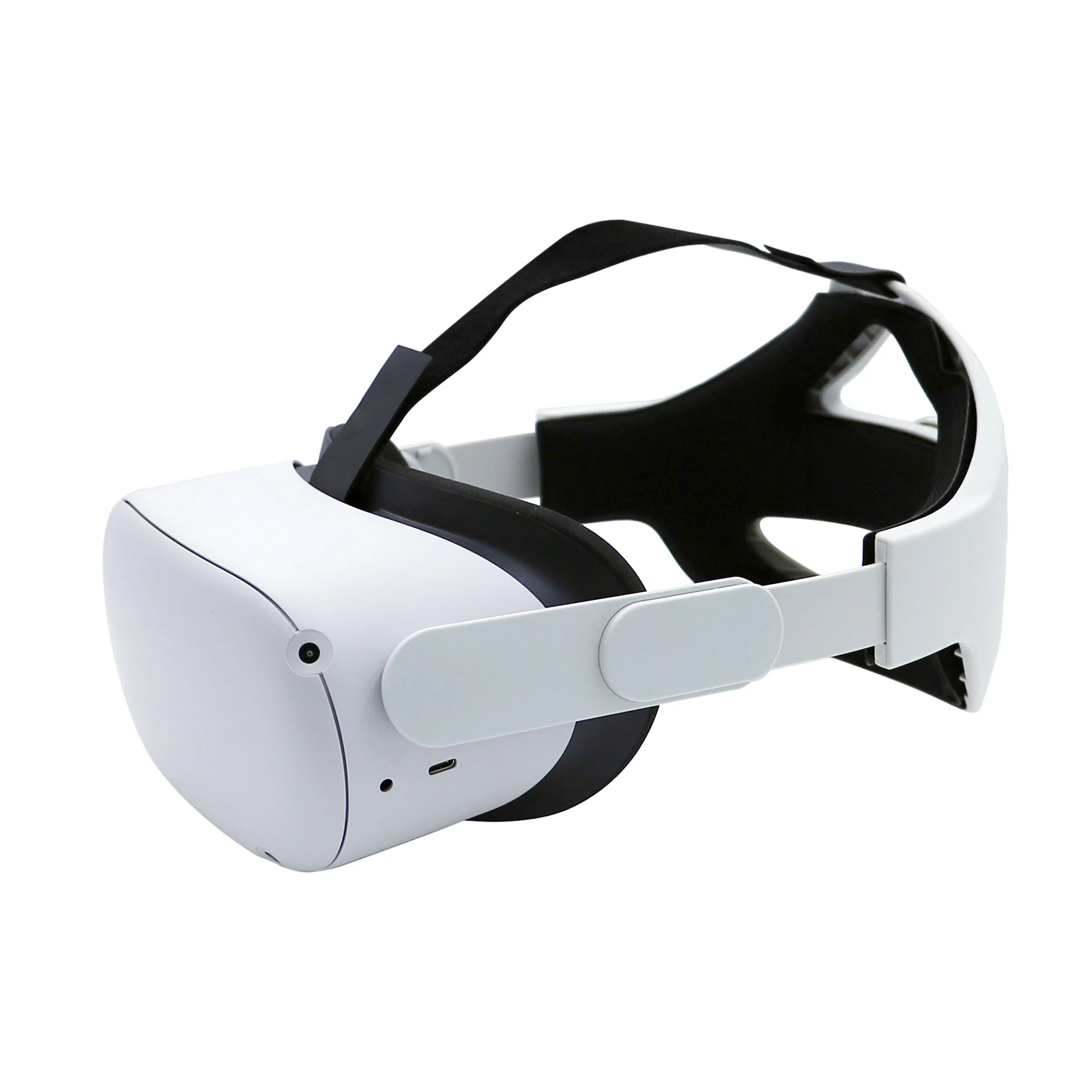 

VR Accessories For Oculus Quest VR Headset Adjustable Headband Head Strap Head Protection Band Belt for Oculus Quest VR Helmet, Black
