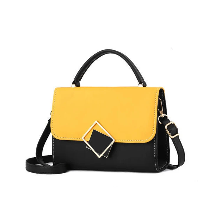 

C010 2022 Wholesale high quality messenger crossbody bags women contrast colors mini handbags ladies purses