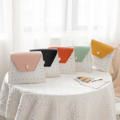 

G063 korean bag women 2020 mini fashionable vintage leather bags shoulder handbag with animal, Pink, black,orange,green,yellow