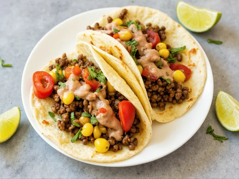 Lentil Tacos: Complete Recipe Guide with Health Benefits