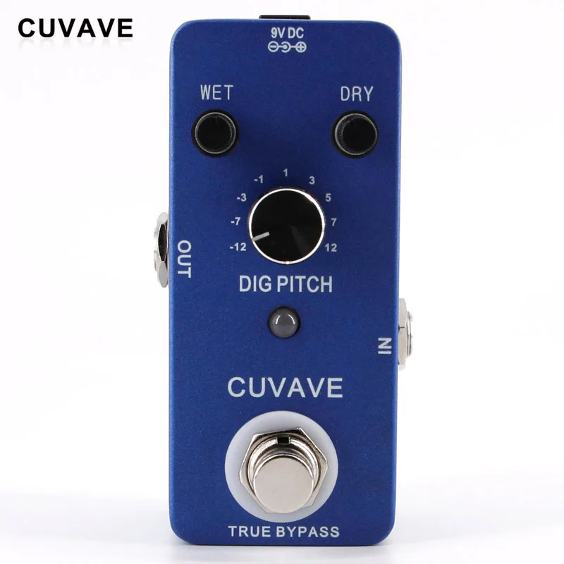 

CUVAVE Digital Pitch Guitar Bass Effect Pedal Precision Polyphonic Pitch Shifting Rich Pitch Effects Pedals