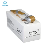 

Wholesale ZGTS Derma Roller with 192 Micro Needles Dermaroller Titanium Beauty Microneedling Therapy Machine for Skin Care