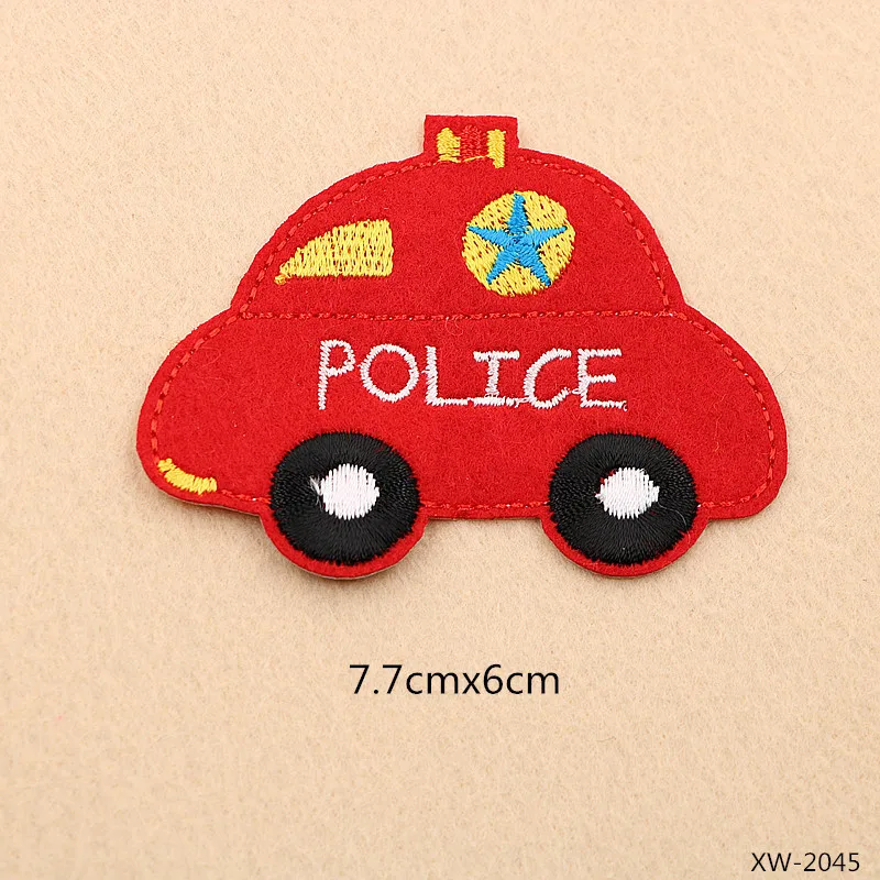 
GUGUTREE one set embroidery car patch cartoon patches badges applique patches for clothing XW-222 