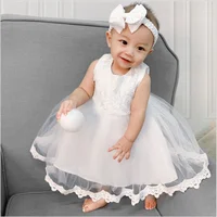 

new fashion Baby Christening Dress for Baby Girl Baptism Dress Birthday Princess clothes for Wedding