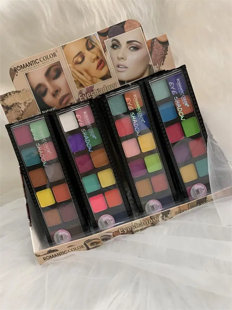 
Sheer Finish Contour Highlighter Makeup Palette 6 Color Eyeshadow Palette 
