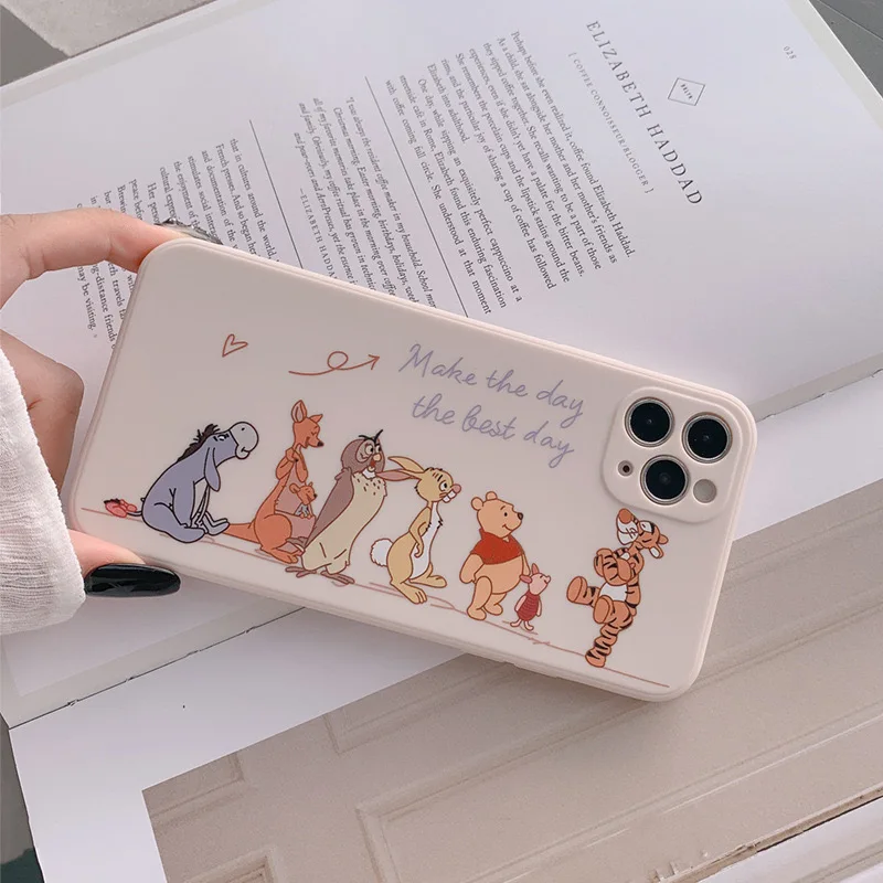 

Cartoon cartoon Phone Case For iPhone 11 12 Pro Max Mini X XR XS 7 8 Plus Transpare Matte Protectio Cover Shell