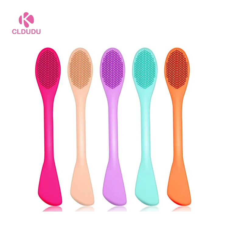 

Silicone Face Mask Brushes Flexible Facial massage Mud Mask Applicator Brush
