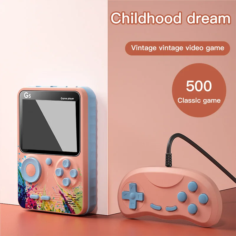 

Portable 3inch 400 Retro Video Game Consoles Handheld Game Player 400 Retro Games In 1 Classic 8 Bit LCD Color Screen, 4 colors