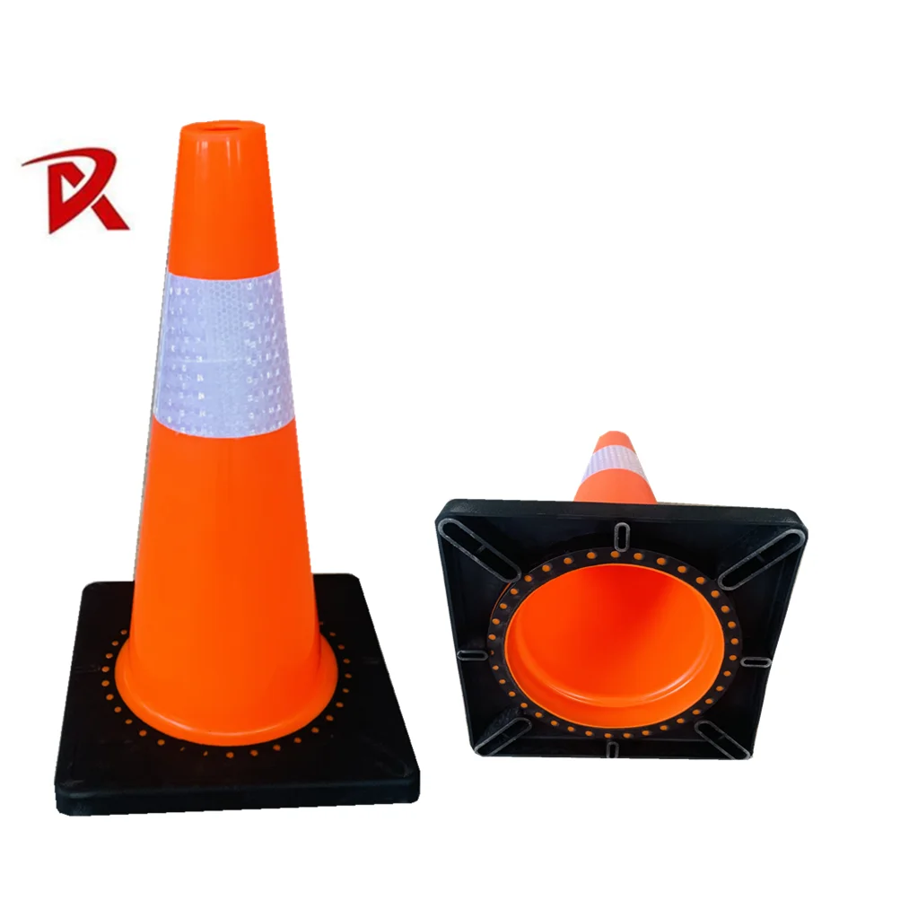 

18 Inch 100% PVC Highway Safety Barrier cheap price suppliers Traffic Cone 450mm wholesale 20GP 40GP Reflective Cone