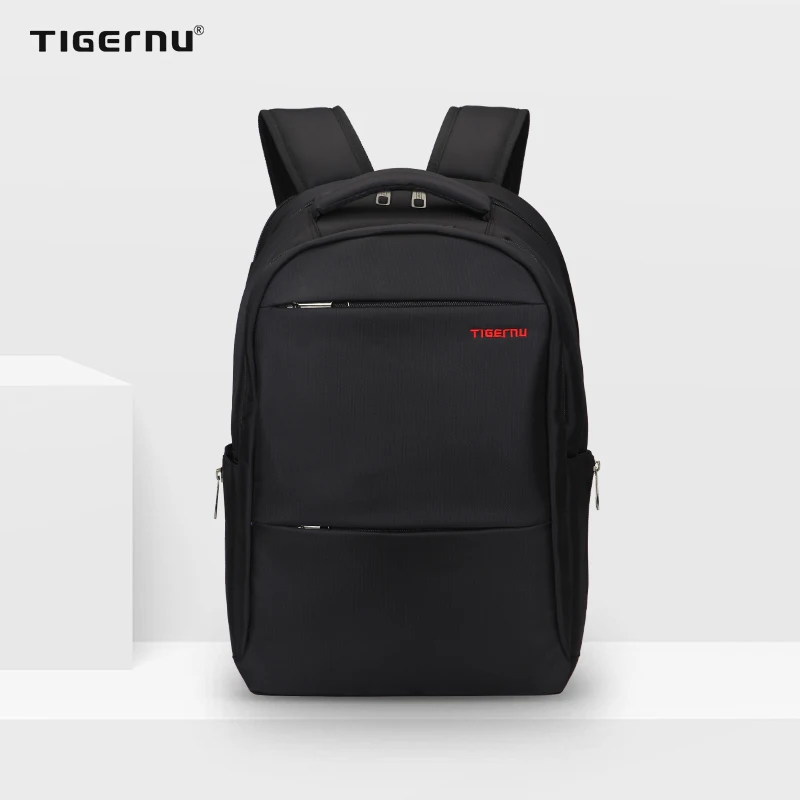 

Tigernu T-B3032 manufacturer waterproof antirrobo black nylon backpack office computer bag laptop backpack with zipper lock