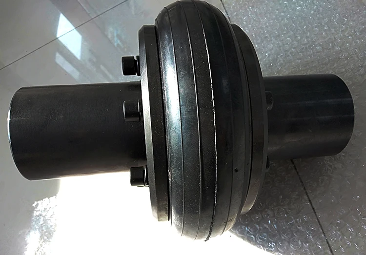 Custom made complete UL type tire flexible shaft rubber tyre coupling for sale