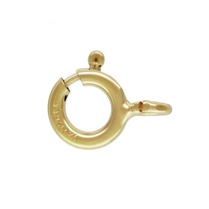 

GFR022 DIY Jewelry Finddings 1/20 14kt GF Quality Strong Clasps 14K Yellow Gold Filled Spring Rings