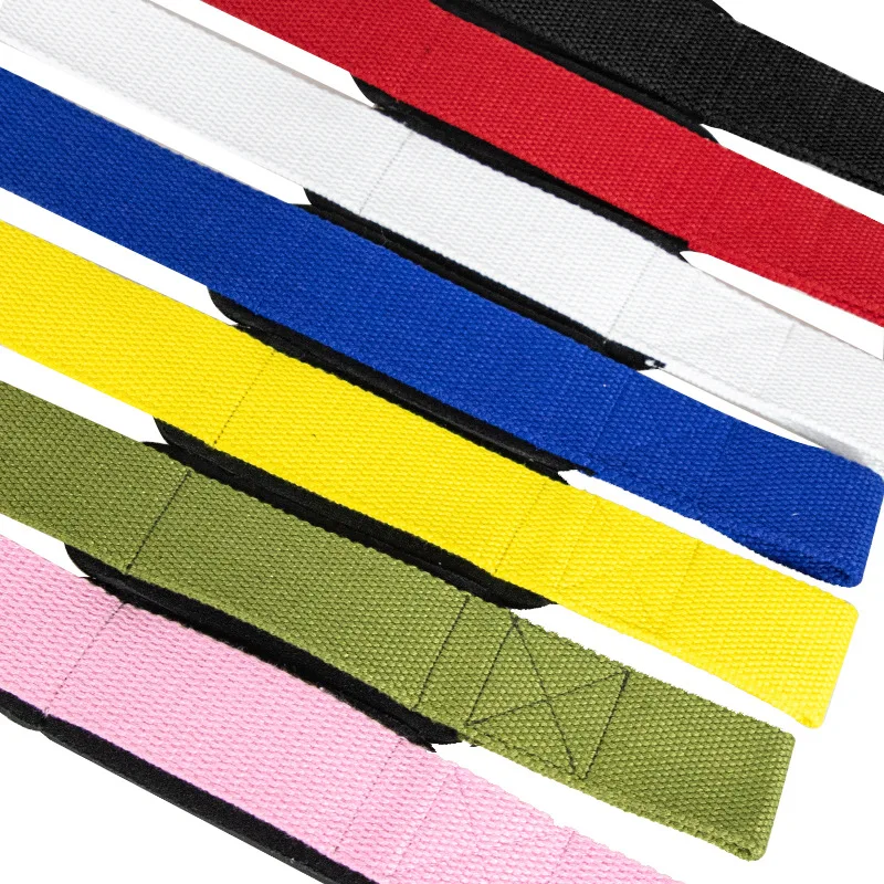 Custom Logo Cotton Strength Training Padded Deadlifts Gym Fitness Workout Exercise Weight Lifting Eco-Friendly Lightweight