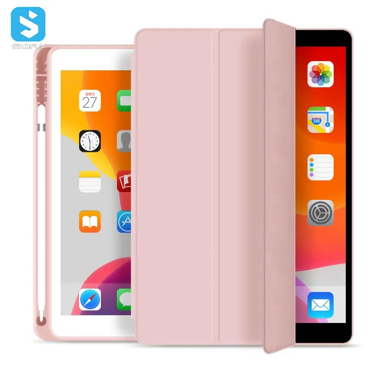 

Leather case Tpu back cover for iPad Air 10.9 2020 ,For ipad air 4th Generation 10.9 inch Smart case with pencil holder