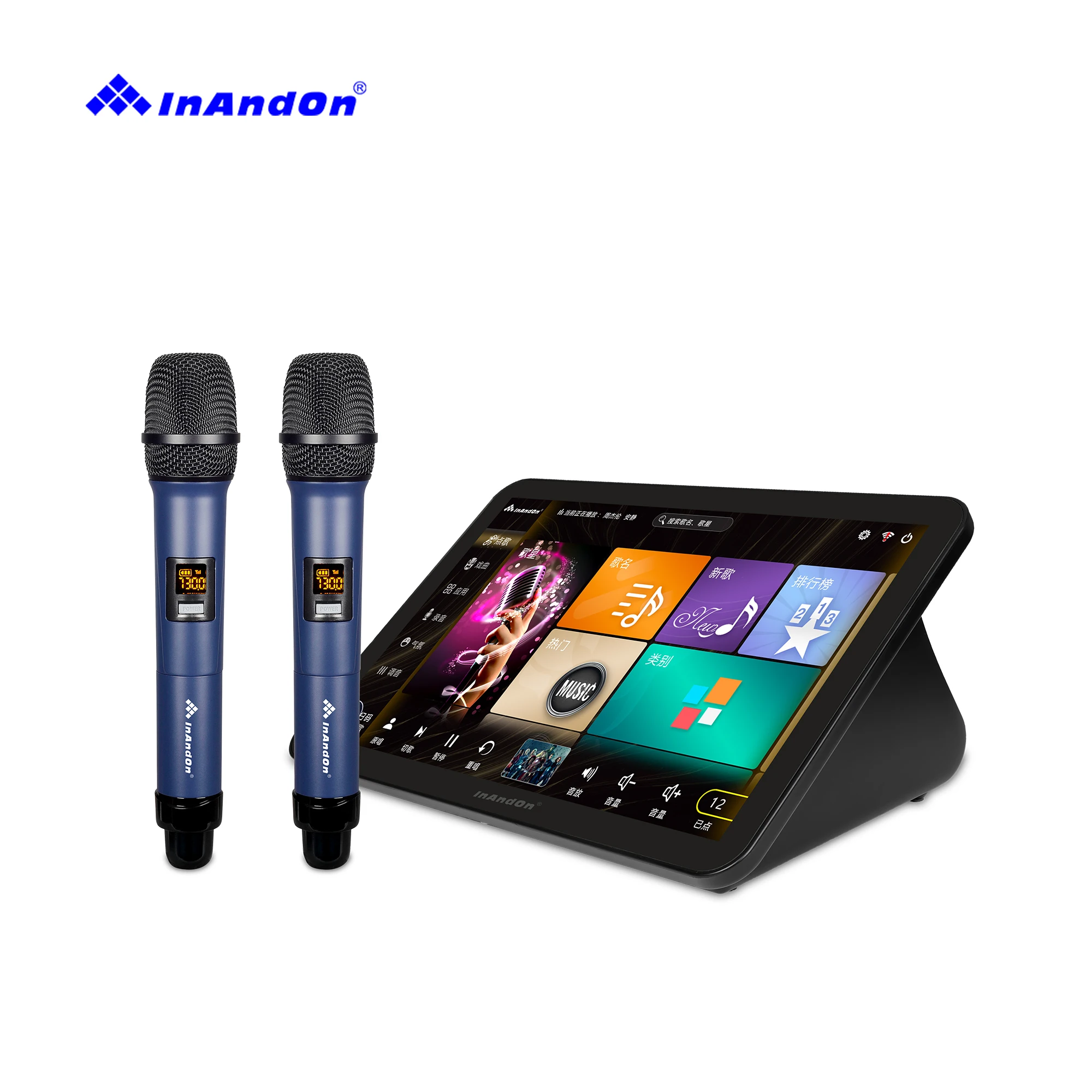 

2021 5in1 15.6 6T Home Professional Portable Android Wireless Karaoke Player Machine