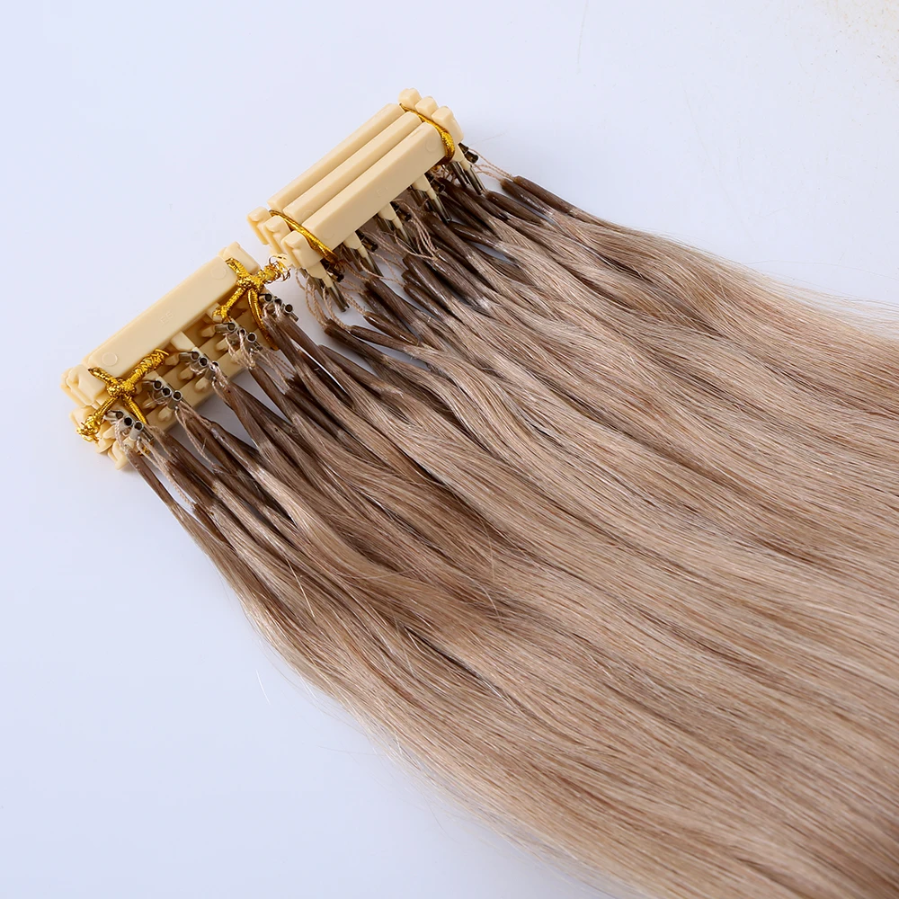 

TopElles Luxury High End Customization factory machine made 6d raw hair extension, Custom colors