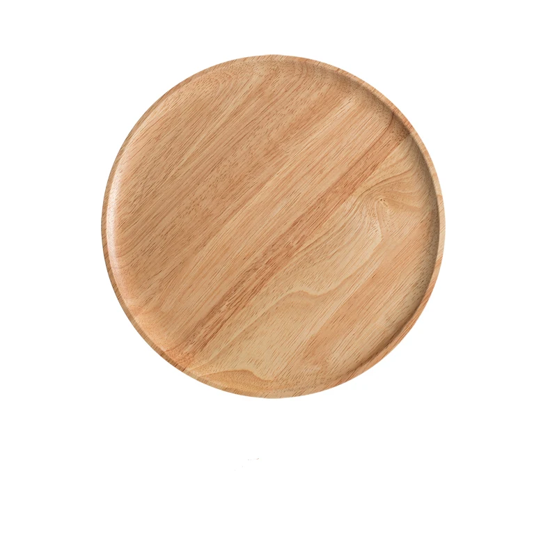 

Factory direct creative acacia wooden plate sushi snack snack plate nut plate