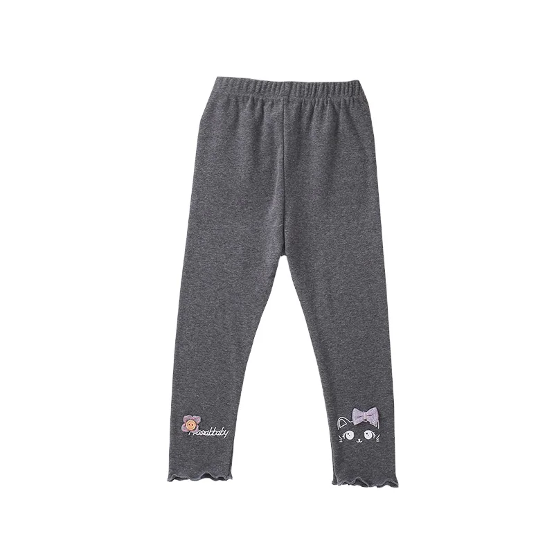 

Girls' leggings spring and autumn styles wear trousers 2021 new foreign style children's trousers autumn children's wear wholesa