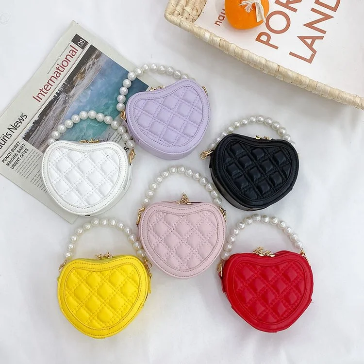 

Stylish Kids Girls Hand Bag For Party With 6 Colors For Option, As picture