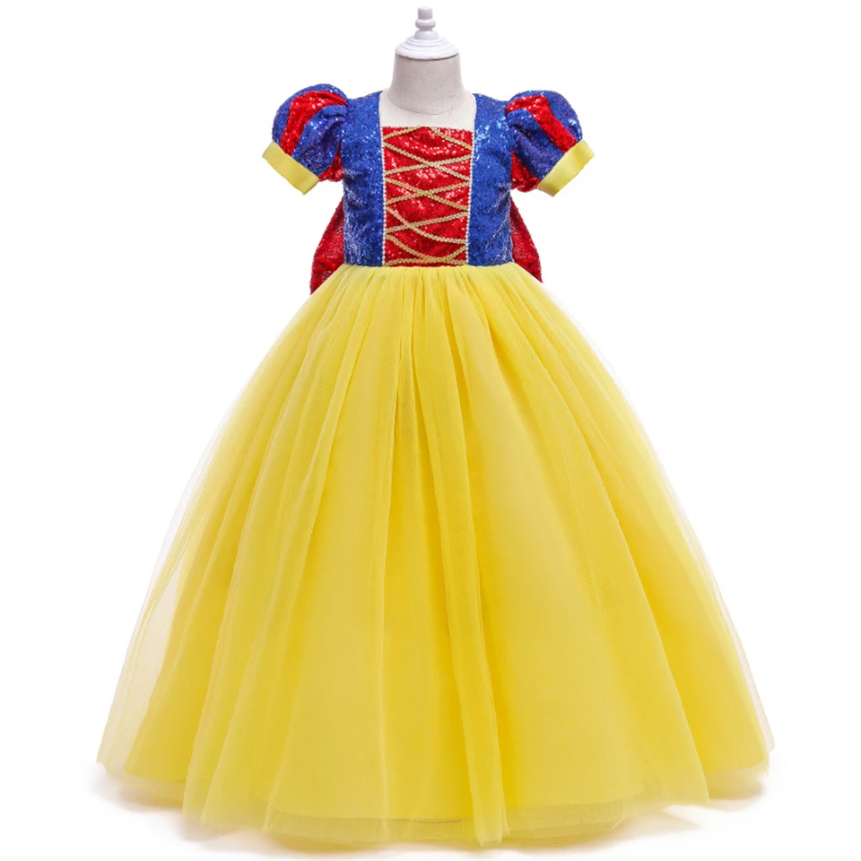 

Girl Fancy Deluxe Sleeping Beauty Halloween Princess Costume Party Aurora Dress Up Kids Red Layered Christmas Pageant Ball Gown