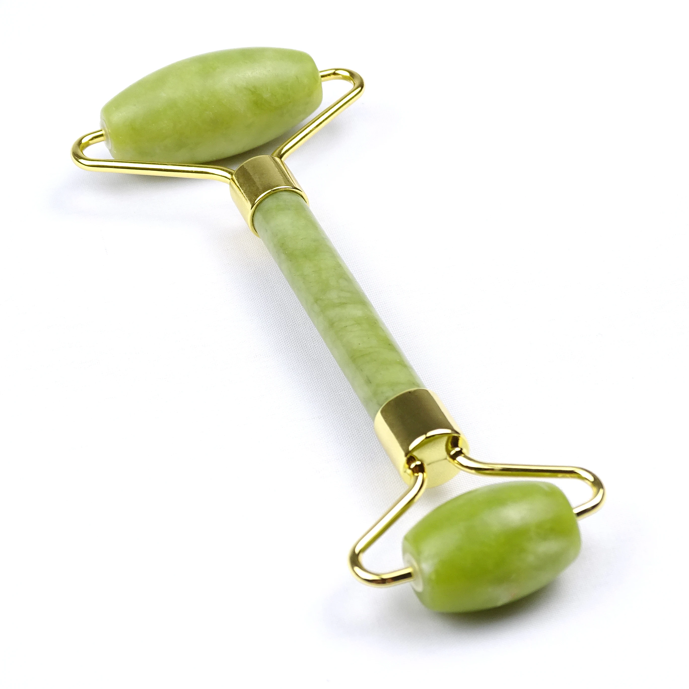 

Natural Premium Stone Roller Facial Massager Green Jade Roller For Face