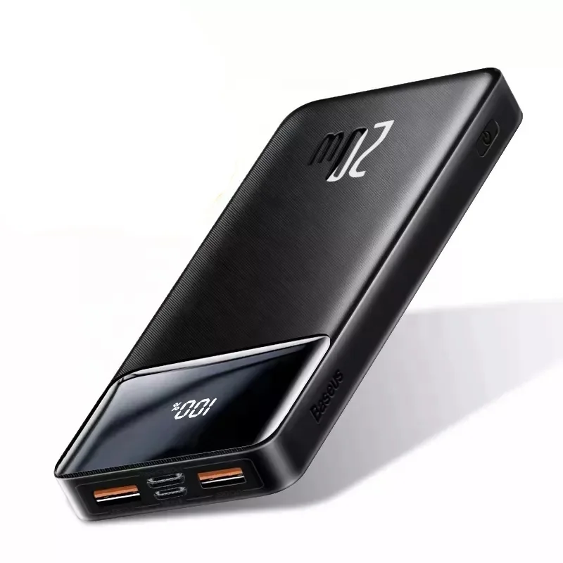 

Baseus Power Bank 20000mAh/30000mAh/10000mAh 20W PD Fast Charging Powerbank Portable Battery Charger For iPhone 11 12 Laptop