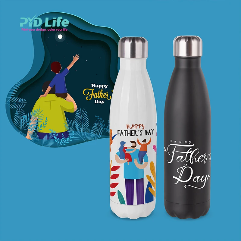 

PYD Life Stainless Steel Insulated Custom Water Bottles Father Day Gift For Dad