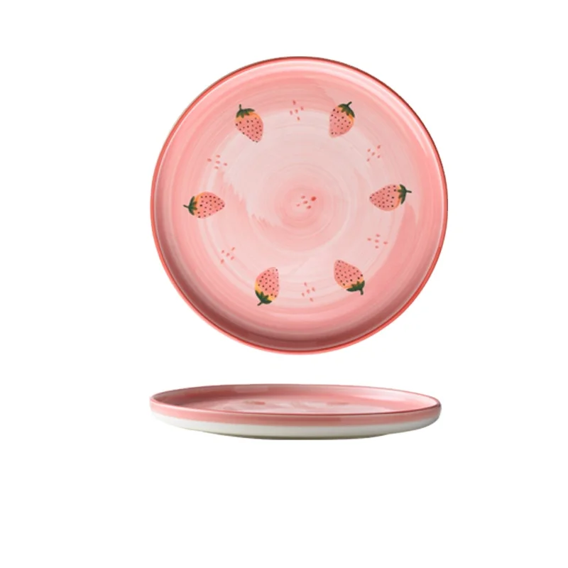 

Special  Strawberry Platter Wholesale Luxury Platters Serving Dish Ceramic