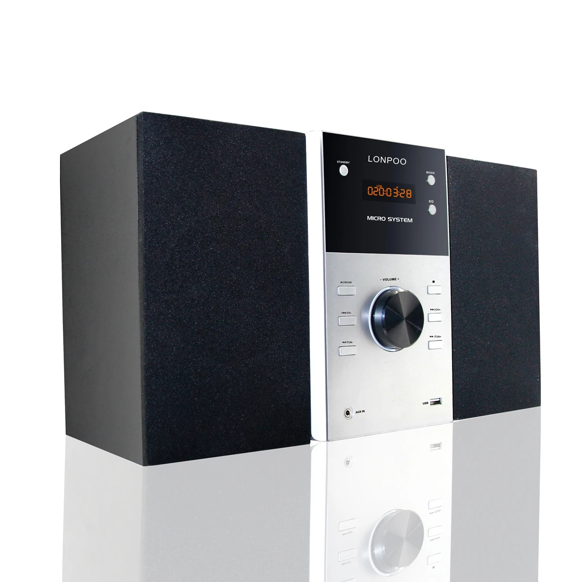 

New arriving hifi CD/ DVD micro system with led display, Black