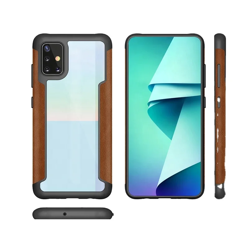 

Clear Case for Cellphone , Tpu case manufacturer phone accessories 2019 new thin case for Samsung A71, 5 colors