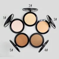 

Private Label No Logo High Quality Waterproof Face Cover Makeup Pressed Compact Powder Foundation