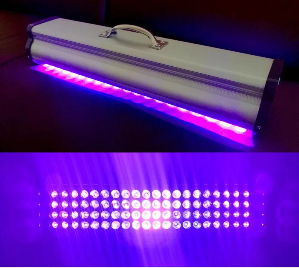 
Ultra High 400W 365nm 395nm 40LED Crystal Epoxy Glue Curing UV Blacklight Ultraviolet Lamp 