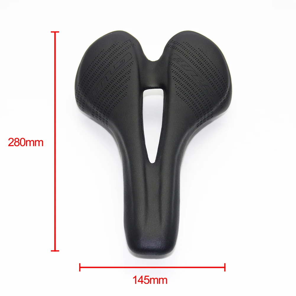 

GUB 142G carbon fiber Highway Mtb Saddle uses 3K T700 carbon material pad ultra light leather pad cycling accessories, Black