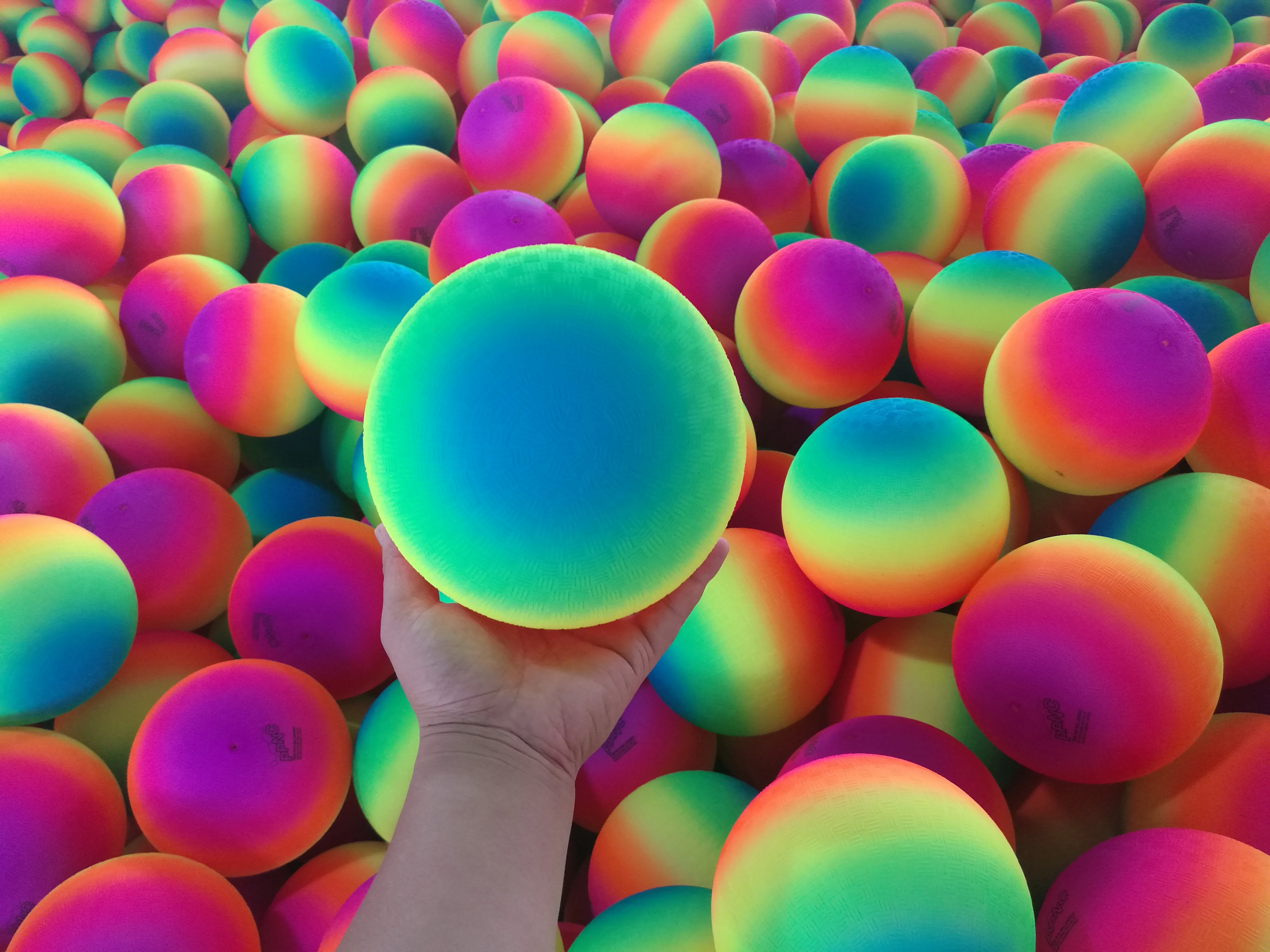 
Rainbow Playground Ball 