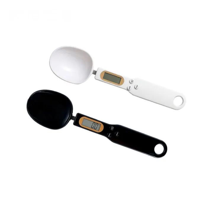 

Digital Spoon Scale Weight Measuring Digital Kitchen Spoon Scale 1.1lb/500g(0.1g) Kitchen Electronic Measuring Spoon, Black