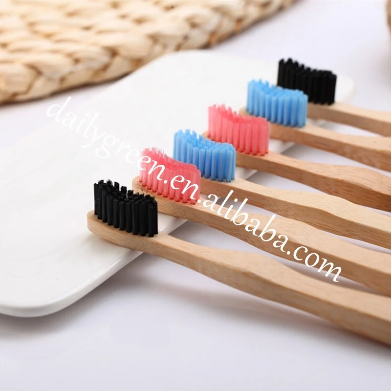 

Wholesale 100 % Natural Factory Price Teeth Cleaning Bamboo Toothbrush For Home Use