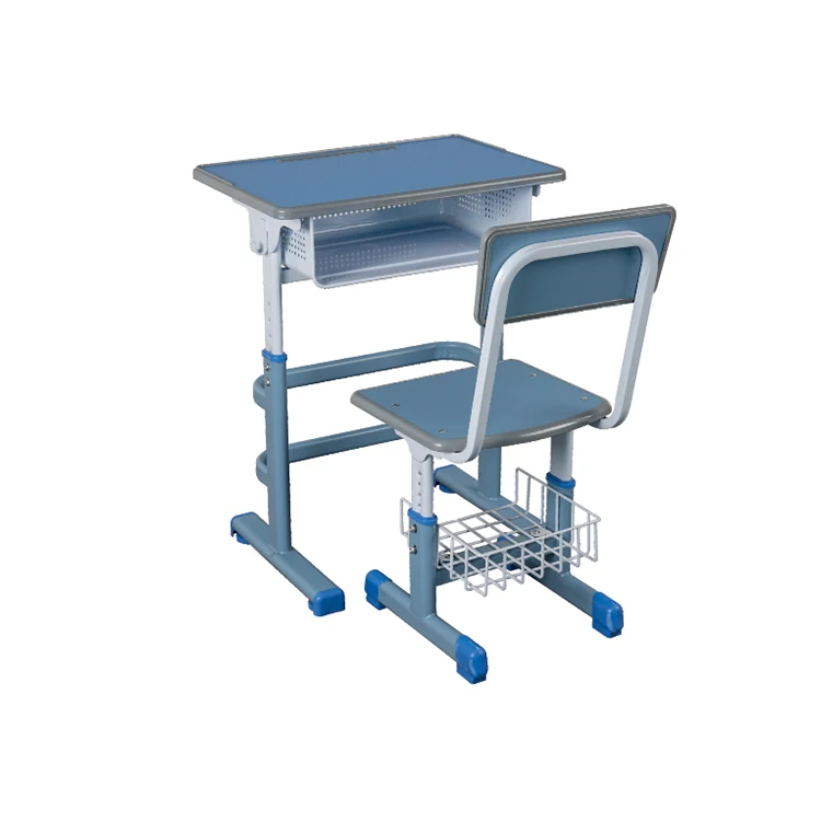 
Adjustable Class School Students Desk And Chair, Desk And Chair Set For School Students 
