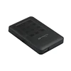 Plastic USB 3.0 sata External 2.5 keypad password lock encryption HDD Enclosure cannot open again if colsed