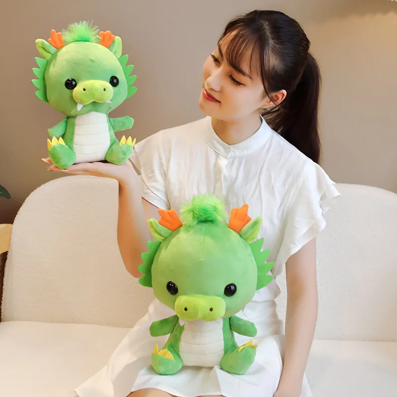 

Cute mascot Little Green Dragon Stuffed toy as a Activity Gift