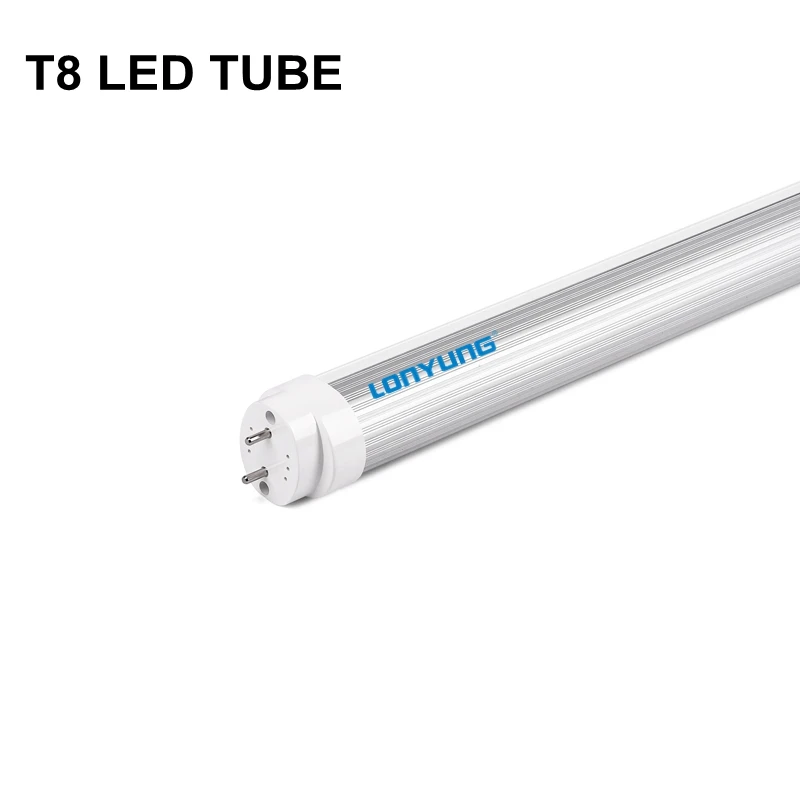 VDE CE ROHS listed High Lumen 600mm 1200mm 1500mm led tube bracket rotatable t8 18 inch led tube t8 in home UL saa approved