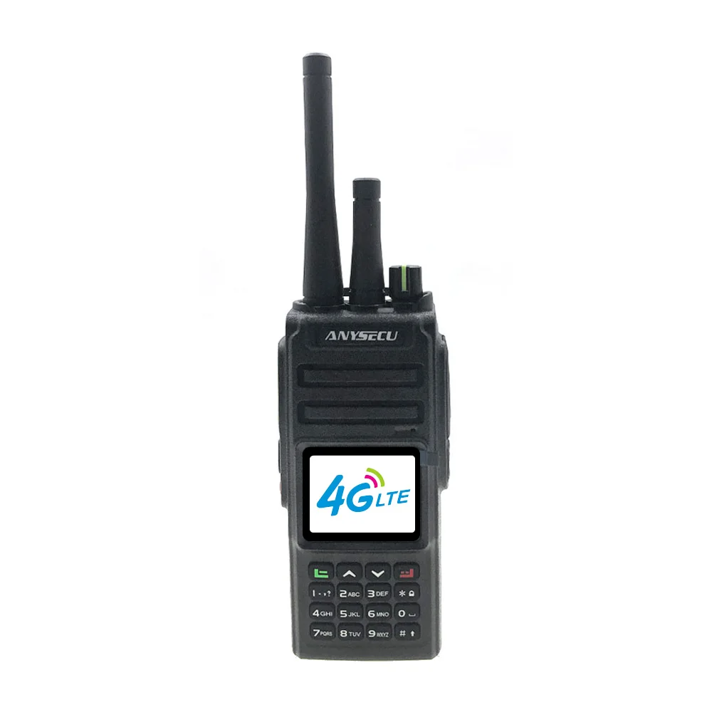 

Anysecu R-1560 IP walkie talkie Radio with UHF 5W REAL PTT POC ham network Radio with sim card two way radio