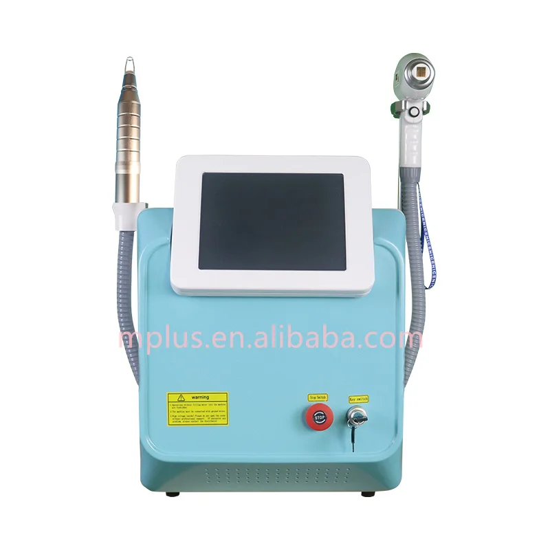 

2021 Newest 2 in 1 755nm 1064nm 532nm Q Switch PICO Laser Tattoo Skin Whitening Machine & 808 Diode Laser Hair Removal Machine, Blue